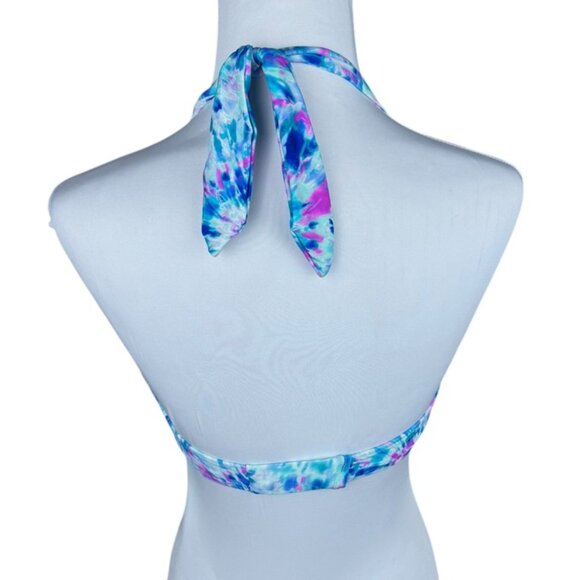 Coco Reef Contours Cameo Tie Dye Halter Top Bikini Top Women's Size 10/3… - Picture 2 of 15